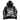 ‘HEAD IN THE CLOUDS’ PUFF PRINT ZIP UP (BLACK)