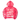 ‘HEAD IN THE CLOUDS’ PUFF PRINT CROPPED HOODIE (PINK)