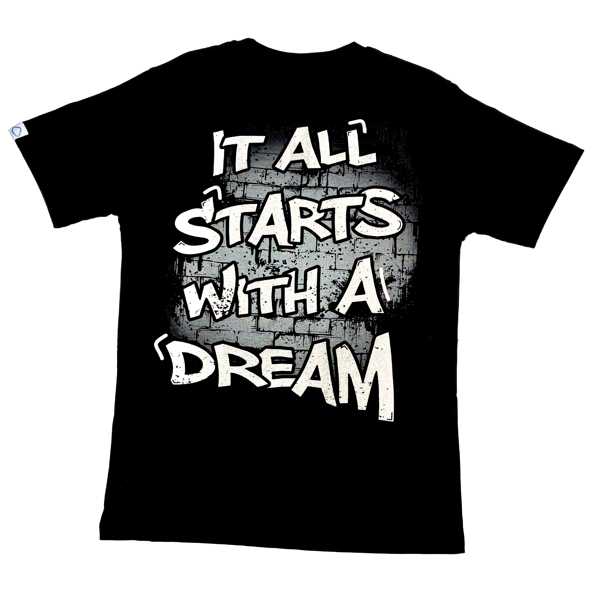 ‘KEEP DREAMING’ TEE (BLACK)